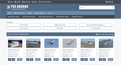 Desktop Screenshot of fsxaddons.com